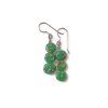 Green Tombo Bead Earrings