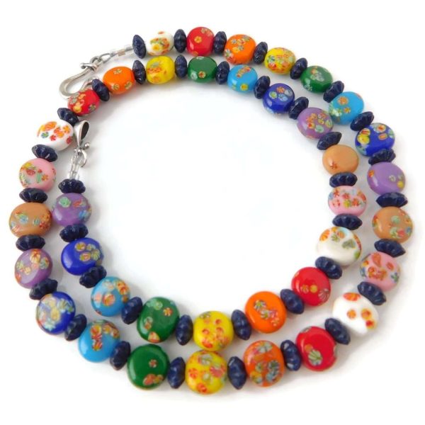 Home 10 Japanese Millefiori Necklaces