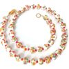 white tombo bead necklace