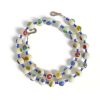Colorful Millefiori Beaded Necklace