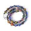 Millefiori Bead Necklace, Multi Color Jewelry 2 multicolor millefiori choker