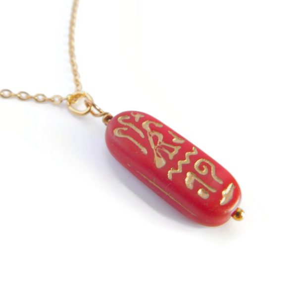 cartouche necklace