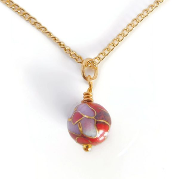 Home 14 Cloisonne Necklaces