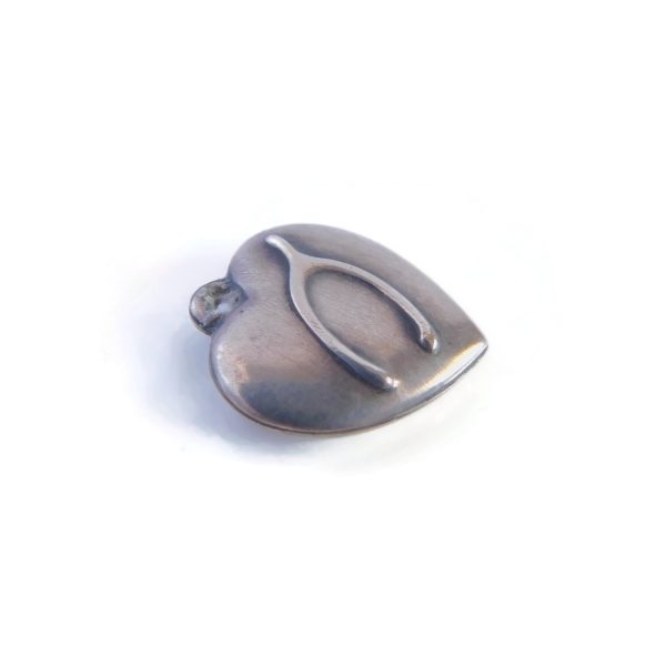 sterling heart charm