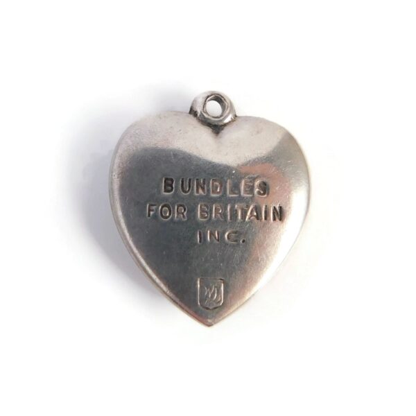 back of Walter Lampl Heart