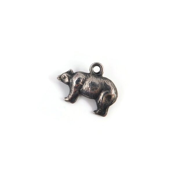 Vintage Bear Charm for Bracelet or Necklace 8 bear charm