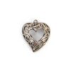 filigree heart pendant