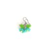 Green Flower Earrings