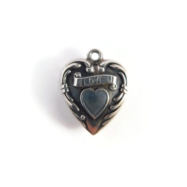 heart charm i love you