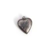 heart flower charm