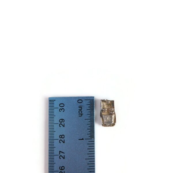 jeep charm with ruler for scale