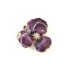 Vintage Pansy Pendant, Floral Jewelry 1 pansy pendant