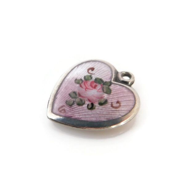 pink heart charm