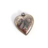 vintage heart charm